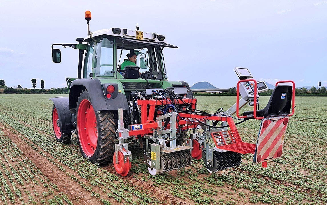 bineuse rotative pour maraîchage