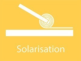 machine pour le paillage pour la solarisation du sol